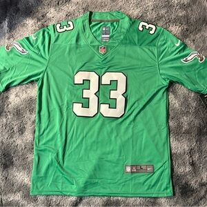 Philadelphia Eagles Cooper DeJean Kelly Green Jersey Size Large